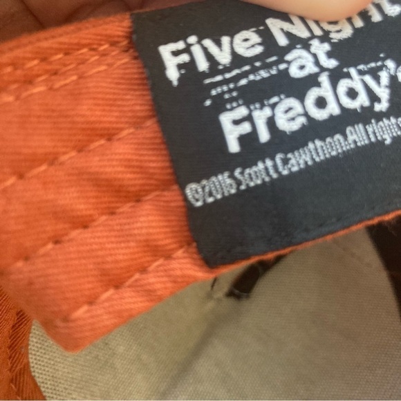 Five Nights At Freddy’s Fazbear Snapback Hat Cap with Plush Ears and Top Hat - Picture 2 of 5